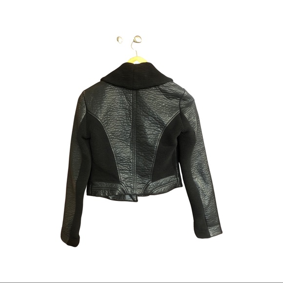 👀 Vegan Bebe crop jacket. Xs - Picture 6 of 13